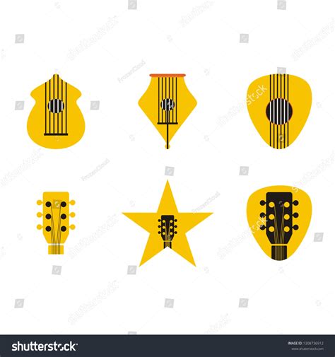 Guitar Vector Graphic Stock Vector (Royalty Free) 1308736912 | Shutterstock