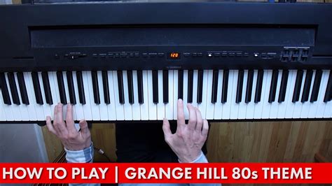 How To Play the Grange Hill 1980s Theme on Piano - YouTube