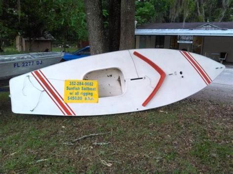 Sunfish Sailboat with all rigging for Sale in High Springs, Florida Classified | AmericanListed.com