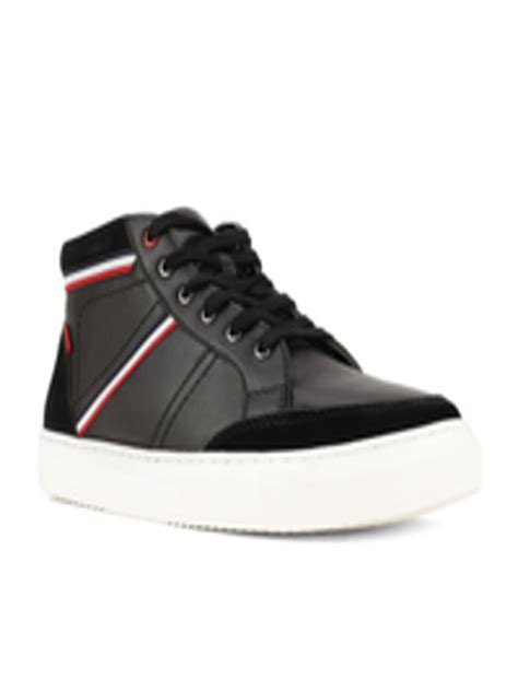 Buy Bata Men Black Mid Top Sneakers - Casual Shoes for Men 15761048 | Myntra