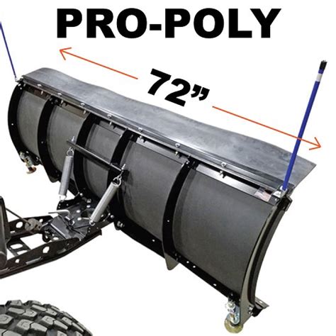 72" Poly Snow Plow Kit