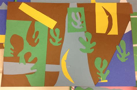 Matisse-Inspired Collages - WEAVER ART