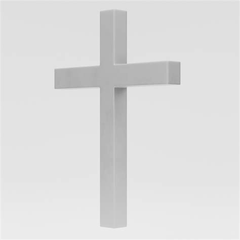 Symbol latin cross 3D model - TurboSquid 1623227