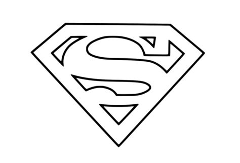 Superman Sign coloring book to print and online