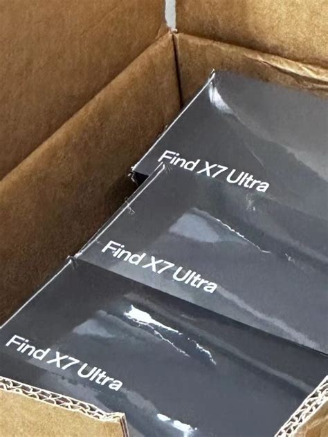 Oppo Find X7 Ultra packaging box leaked ahead of launch - Gizmochina