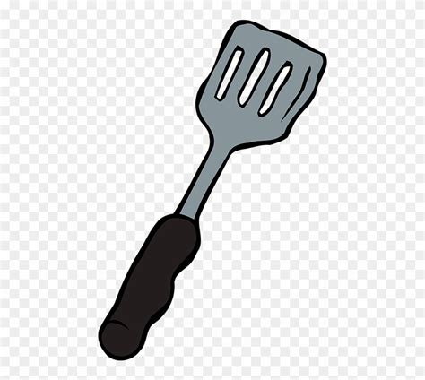 spatula clipart black and white - Clip Art Library