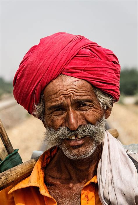 Portrait of an old indian man by Leander Nardin / 500px Old Man Portrait, Male Portrait, Men's ...