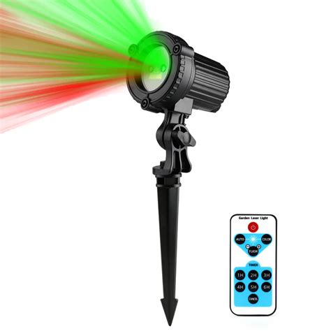 Outdoor Garden Star Projector light Christmas Laser Projector IP44 Waterproof IR Remote Control ...