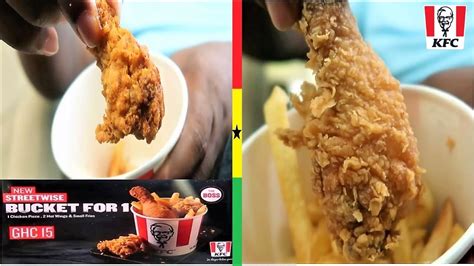 Streetwise Bucket For 1 from KFC Ghana | HungryGh. - YouTube