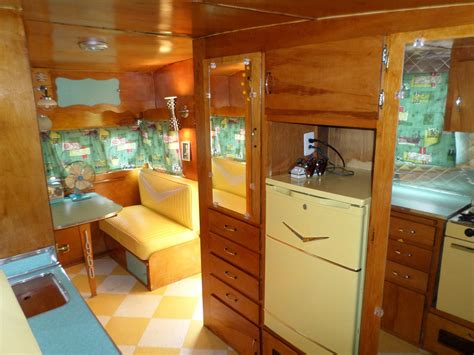 Pin by Teresa Drake on trailers & nooks | Vintage camper interior ...