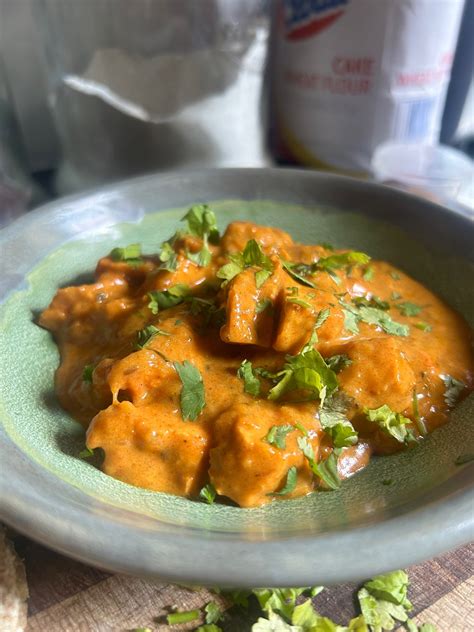 Butter Tofu Curry — On The Board