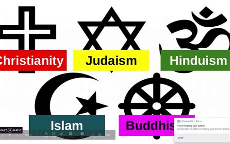 Expanse Through Time of the Five Major Religions - Ordain Minister