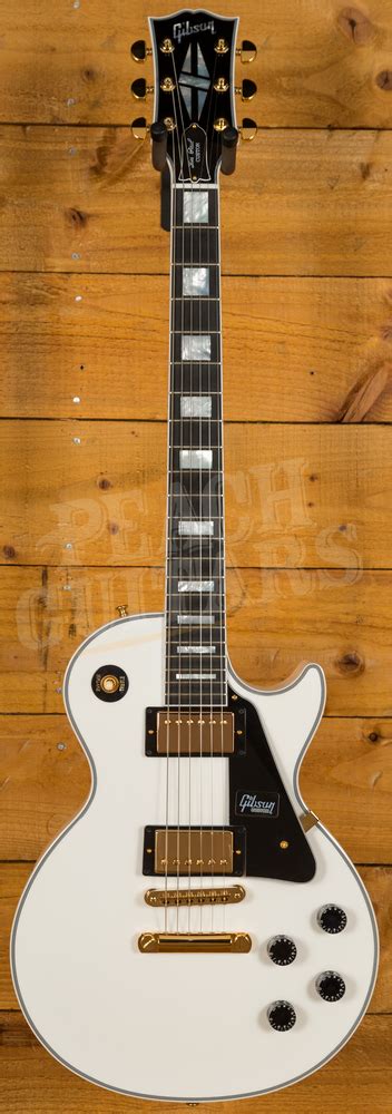 Gibson Les Paul Custom Alpine White Gold Hardware