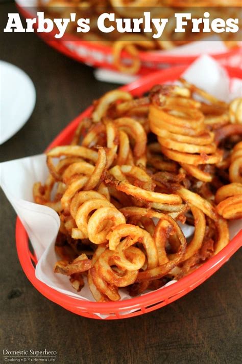 Arby's Curly Fries (Copycat) • Domestic Superhero