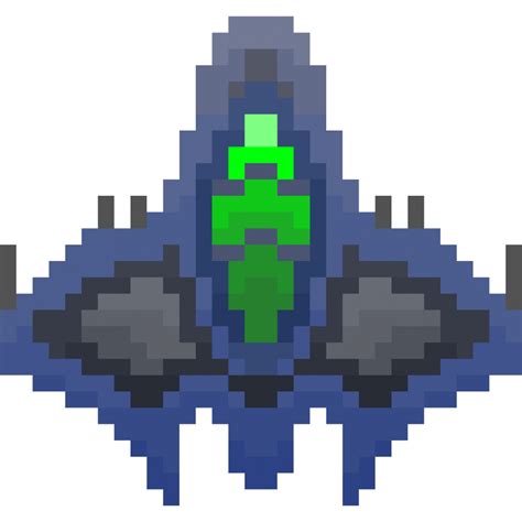 Pixilart - spaceship uploaded by Code-Cat