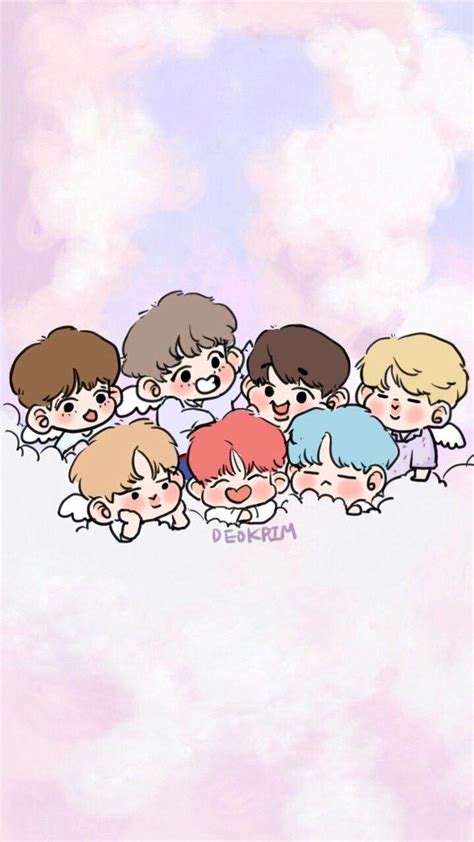 Chibi BTS Wallpapers - Wallpaper Cave