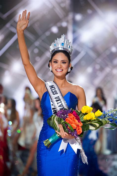 Pia Alonzo Wurtzbach from The Philippines was crowned the winner of the ...