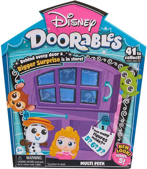 Disney Doorables Series 5 MULTI Peek Mystery Pack 5, 6 or 7 Figures ...