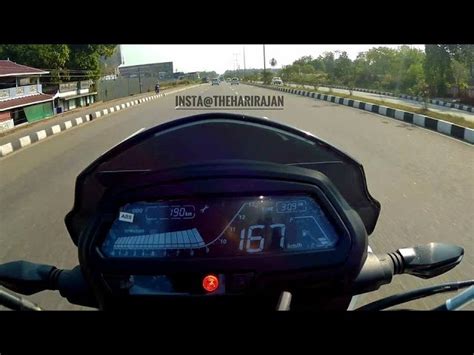 Bajaj Dominar 400 Top Speed Run of 167 KMPH Recorded in Video