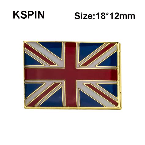 Badges United Kingdom National Flag Metal Pin Badge Decorative Brooch ...