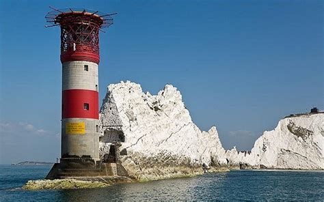 Needles Lighthouse to be saved from sinking into the sea