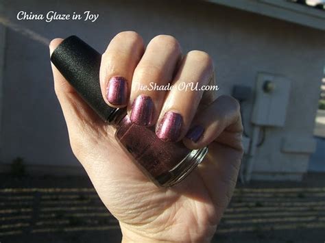 China Glaze Romantique and OPI Nail Polish Swatches - The Shades Of U