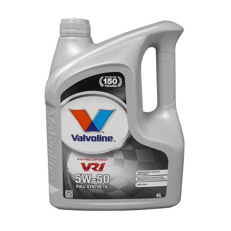 VR1 Synthetic Engine Oil 5W-50 (4 Litres) | VAL-VR1 | Merlin Motorsport