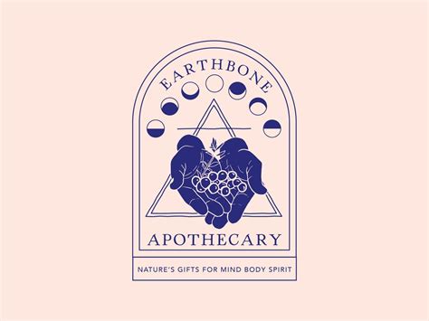 Earthbone Apothecary Logo Variations by Spoke Creative on Dribbble