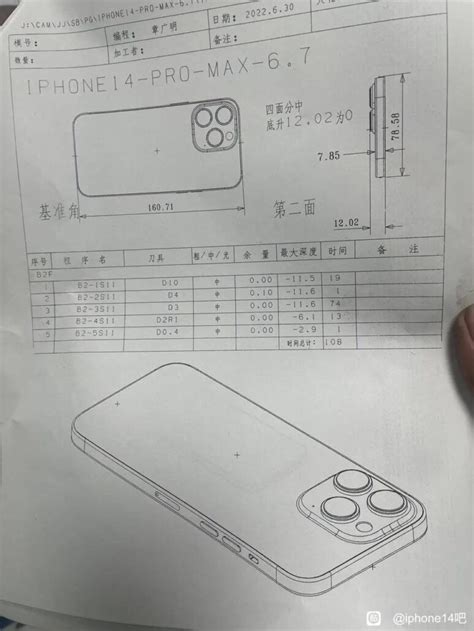 iPhone 14 Pro Max Dimensions, Camera Bump Size, Revealed in New Paper Schematics