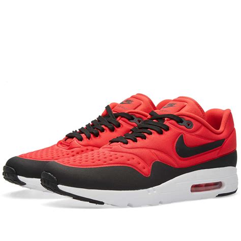 Nike Air Max 1 Ultra SE Action Red, Black & White | END.