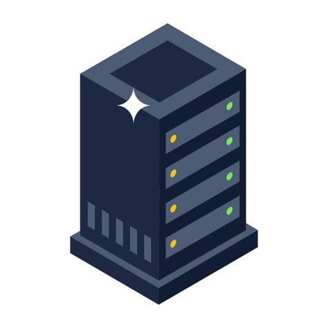 Data center Generic Isometric icon