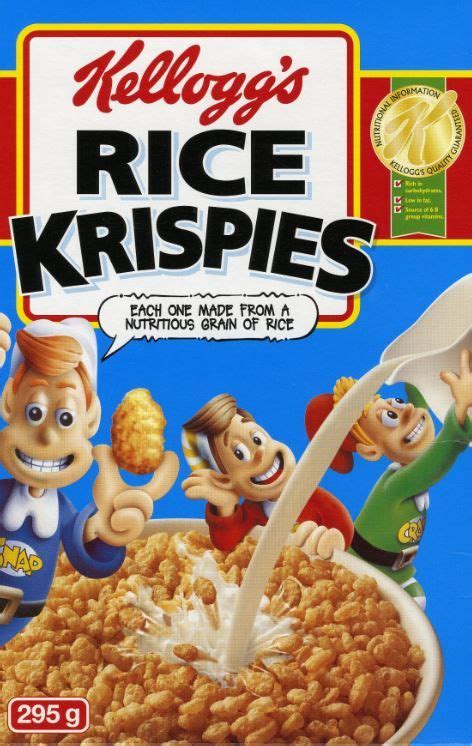 Kellogg's Rice Krispies - 1997 | Kelloggs rice krispies, Cereal ...