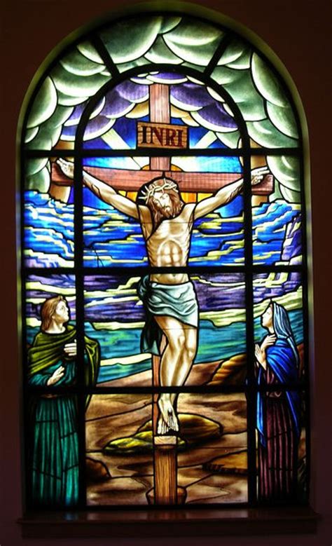 FL Stained Glass in a Catholic Church St. Augustine Beach | Stained glass church, Stained glass ...