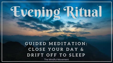 Evening Ritual to Close Your Day | Deep Sleep Meditation | Mindful Movement - YouTube