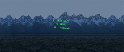 Made a 2560x1080 wallpaper of the ye album cover, enjoy | Cover wallpaper, Kanye west wallpaper ...