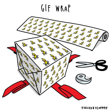 'gif wrap' + six strategies for cool, cheap gift wrap (d-i-y)