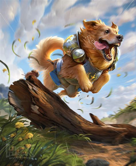 ArtStation - Hound Pet, Rudy Siswanto | Illustration, Ilustração, Monstros