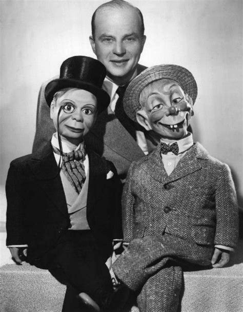 Edgar Bergen with Charlie McCarthy and Mortimer Snerd 1949 | Titeres y ...