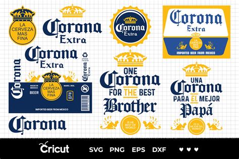 Corona PNG Corona Extra Beer Logo SVG Bundle Corona Beer | Etsy