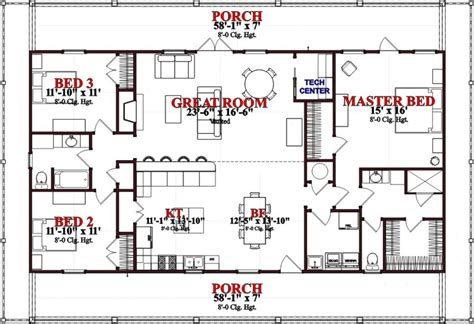 Inspirational 1800 Square Foot Ranch House Plans - New Home Plans Design