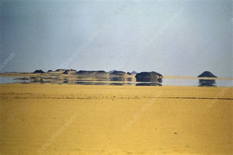 Desert Mirage - Stock Image - E137/0085 - Science Photo Library