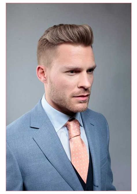 Undercut Men Wedding Hairstyle - Wavy Haircut