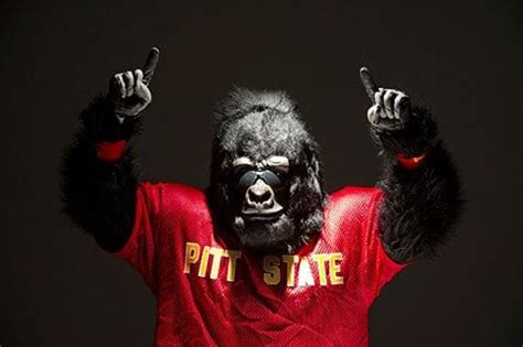 TIL Pittsburg State's official mascot is 'GUS the Gorilla' : CFB