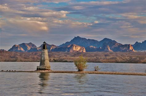 Lake Havasu Lighthouse Photograph by Debra Farrey - Pixels