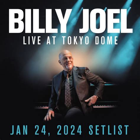 Billy Joel Setlist Msg 2024 - Lexy Sheela