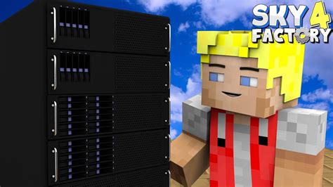 Neuer Serverraum + ME-Gebäude! - Minecraft Sky Factory 4 (Prestige Mode ...