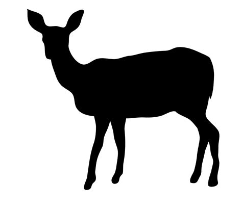 Deer Silhouettes - ClipArt Best