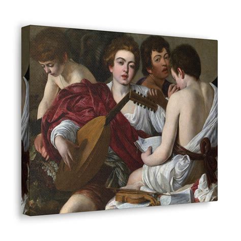 The Musicians by Caravaggio. Canvas Print. - Etsy