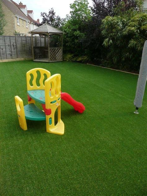 Custom Playground Synthetic Grass / Striped Artificial Grass For School ...