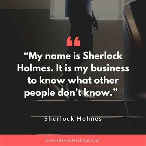 30 Sherlock Holmes Quotes About Mystery (2021)